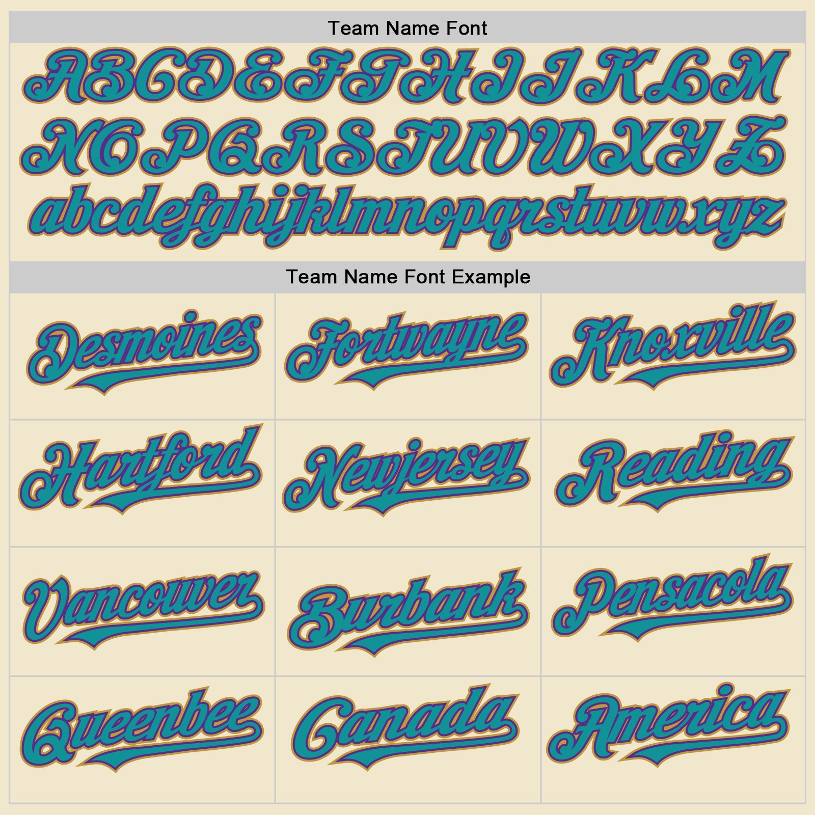 Personalized Cream Purple Gray Teal-Old Gold Mesh Authentic Throwback Baseball Jersey Team Custom Name and Number Customizable Throwback Baseball Jersey - Personalized Cream Purple Gray Teal Old Gold Mesh Team Name & Number Personalized - Image 4