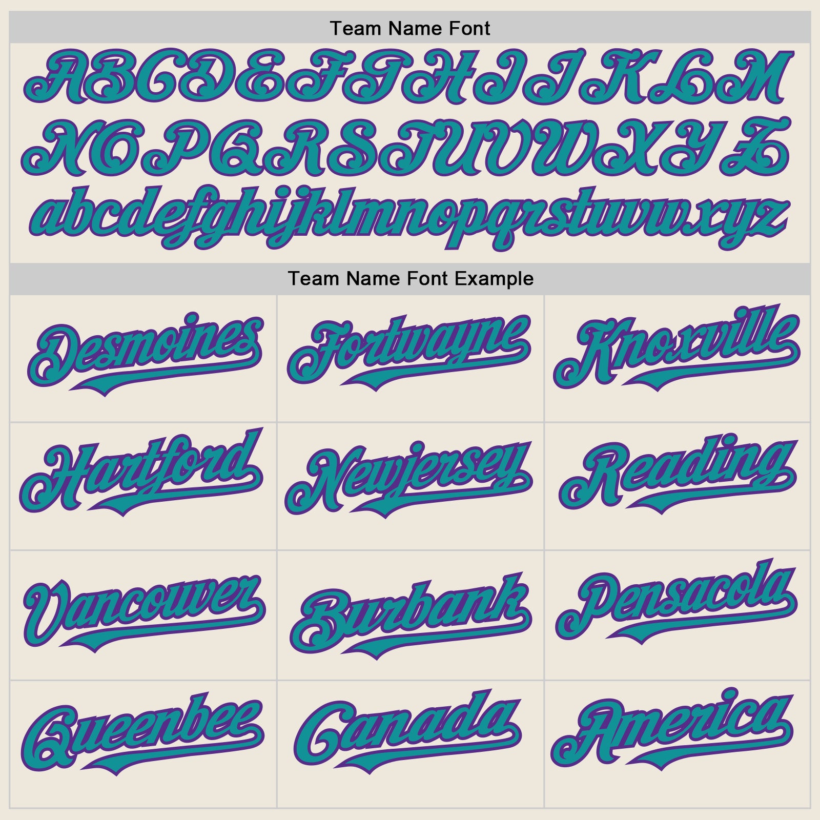 Personalized Cream Purple Pinstripe Teal Two-Button Unisex Softball Jersey Personalized Unisex Softball Jersey - Cream Purple Pinstripe Two-Button Design Personalized Cream Purple Pinstripe Teal Two-Button - Image 4