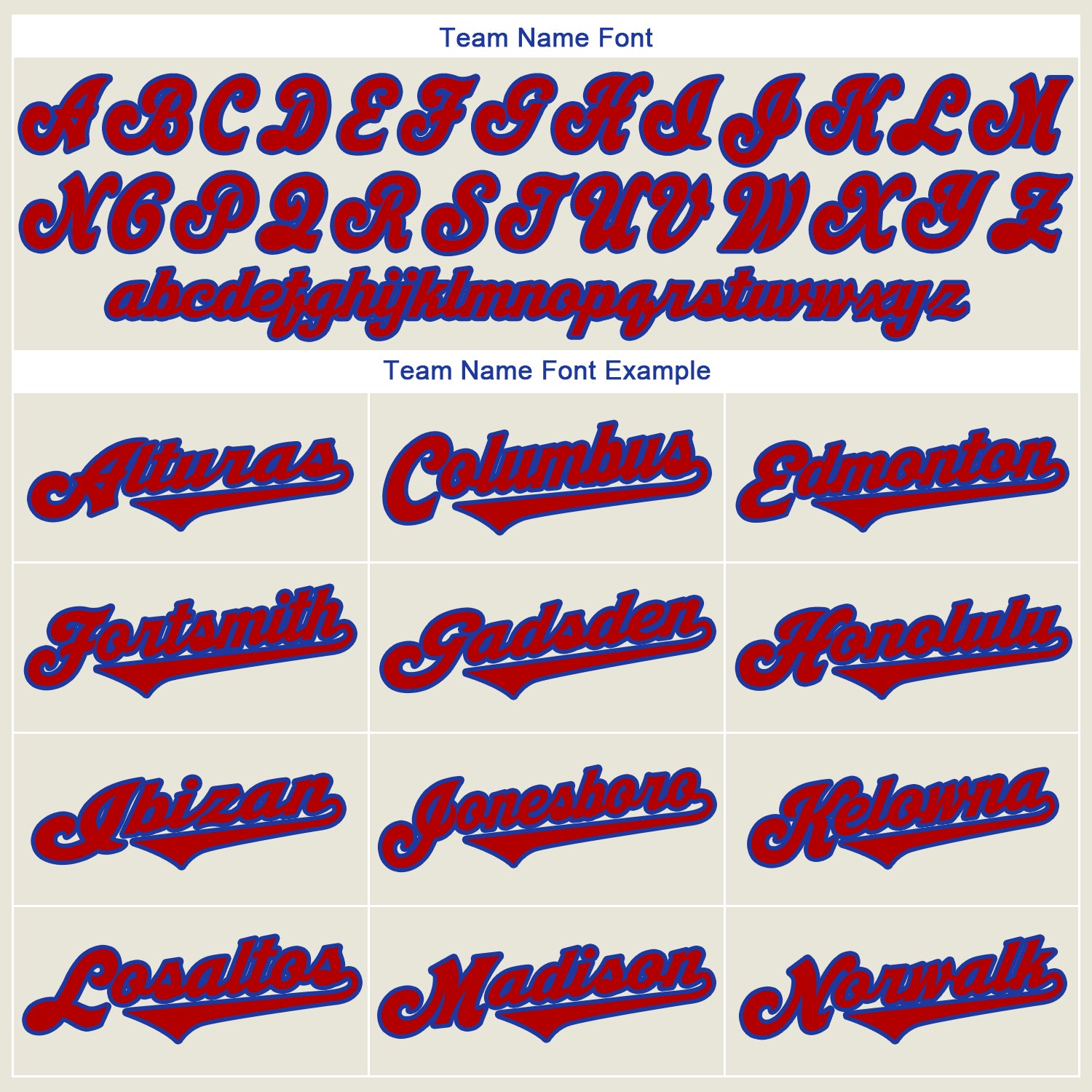 Custom Red-Royal Rib-Knit Baseball Jersey Shirt - Personalized Throwback Design Personalized Cream Red-Royal Throwback Rib-Knit - Image 6
