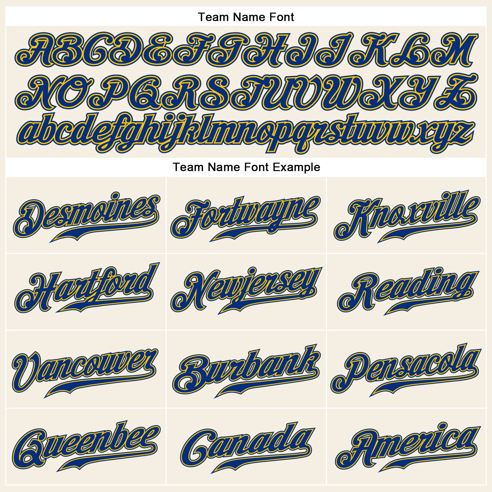 Personalized Cream Royal-Gold Authentic Sleeveless Baseball Jersey Team Custom Name and Number Custom Name and Number Personalized Cream and Royal-Gold Sleeveless Baseball Jersey Personalized Cream Royal-Gold Authentic - Image 3