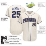Personalized Royal Gold Baseball Jersey for Men and Women - Custom Cream Jersey Personalized Cream Royal-Gold Baseball Jersey