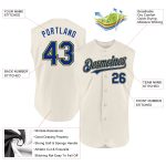 Custom Cream Royal Gold Sleeveless Baseball Jersey for Men and Women Personalized Cream Royal-Gold Sleeveless Baseball Jersey