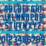 Custom Animal Butterfly Baseball Jersey - Personalized 3D Pattern Cream Royal-Lakes Blue with Team Name and Number Personalized