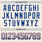 Personalized Cream Royal-Orange Drift Baseball Jersey Fashion Apparel Personalized Cream Royal-Orange Drift Fashion Baseball