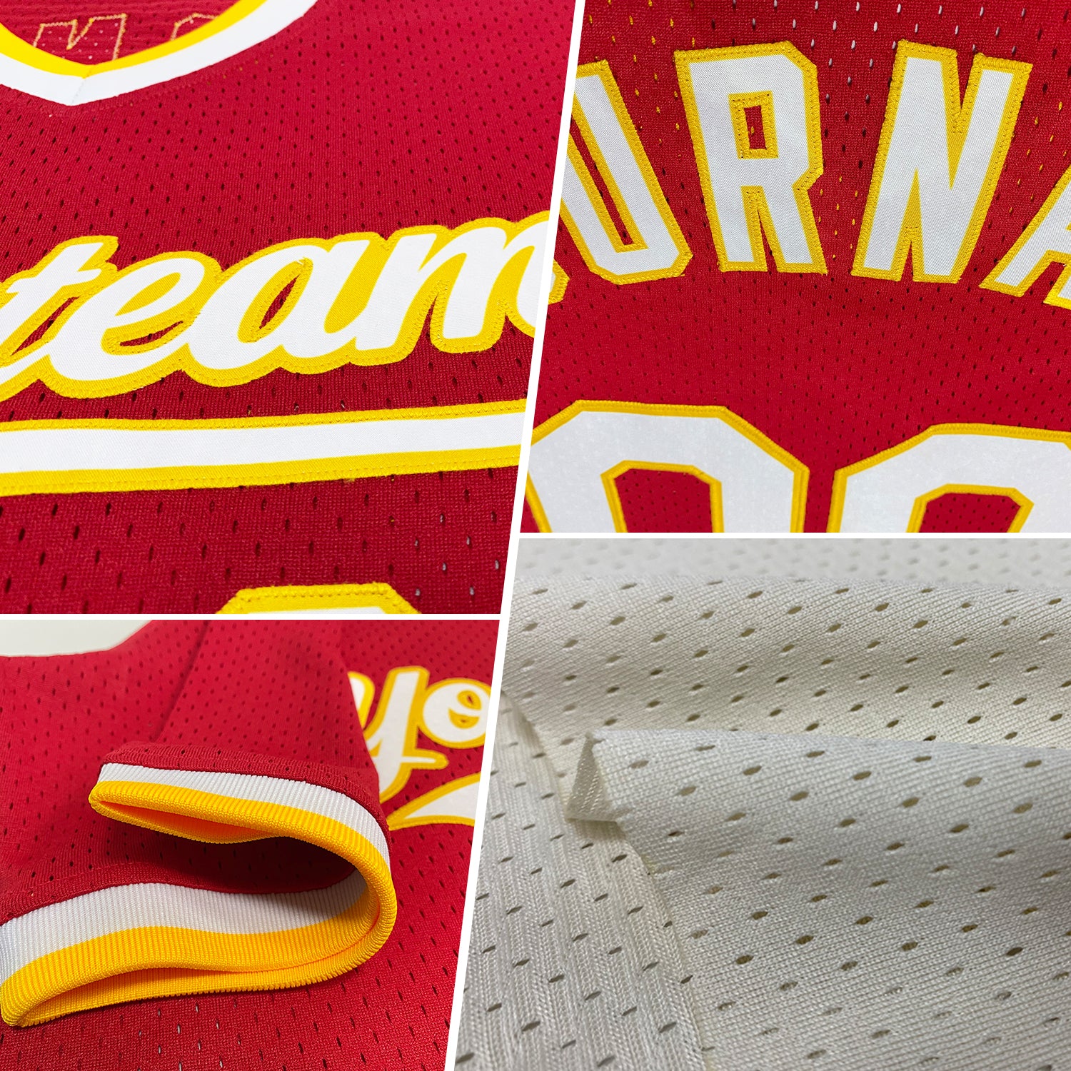 Custom Cream Red Retro Baseball Jersey Personalized Design Personalized Cream Royal-Red Throwback Baseball Jersey - Image 2