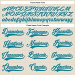 Personalized Hockey Jersey - Cream Teal Gray Lace Neck Design Personalized Cream Teal-Gray Hockey Lace Neck Jersey