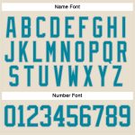 Personalized Hockey Jersey - Cream Teal Gray Lace Neck Design Personalized Cream Teal-Gray Hockey Lace Neck Jersey
