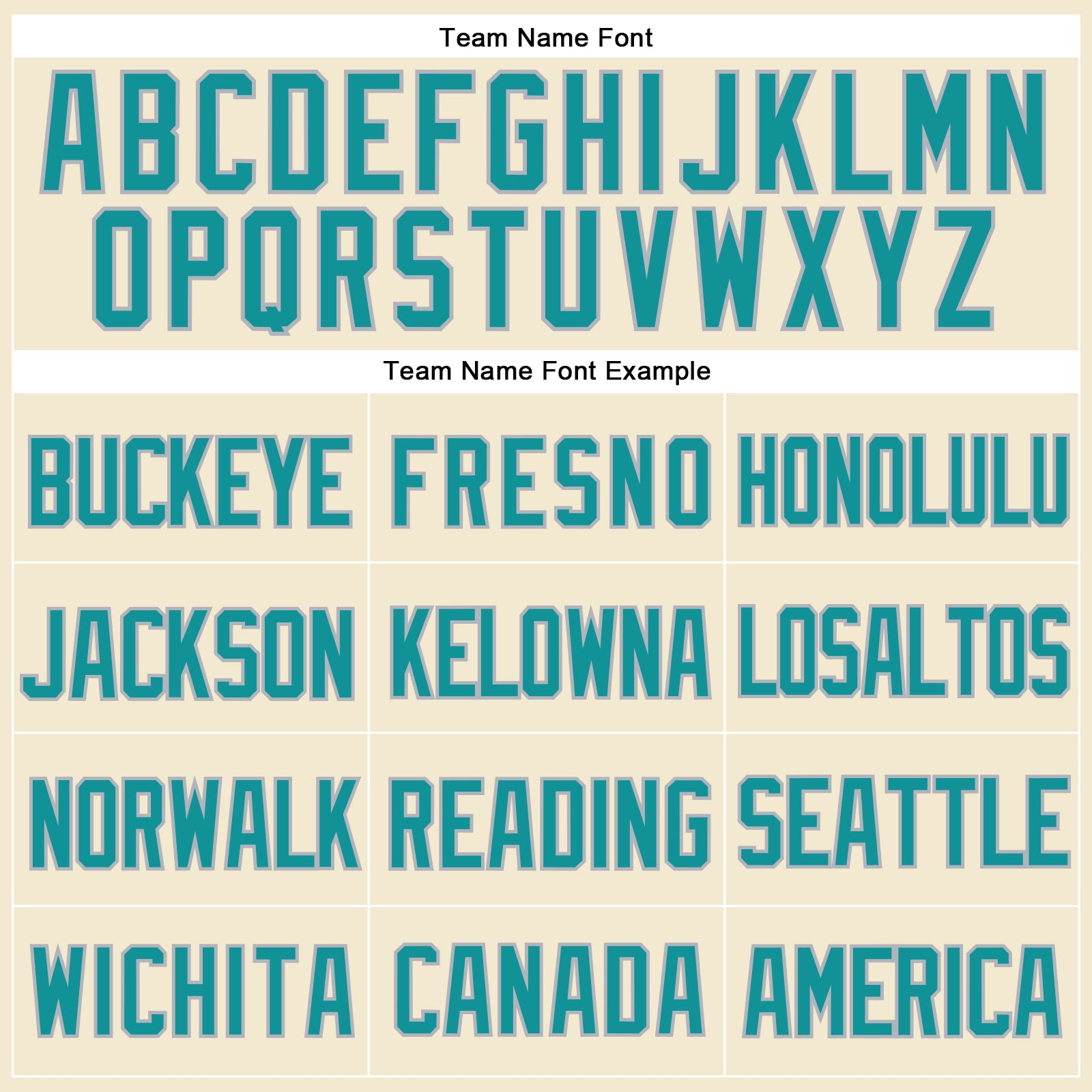 Personalized Cream Teal-Gray Mesh Throwback Baseball Jersey 2 Personalized Teal-Gray Mesh Baseball Jersey for Men and Women - Throwback Style Personalized Cream Teal-Gray Mesh Throwback - Image 4