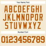 Personalized Texas Orange Mesh Baseball Jersey - Custom Throwback Style Personalized Cream Texas Orange Mesh Throwback Baseball
