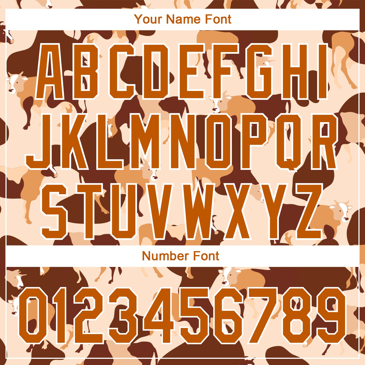 Personalized Texas Orange-White 3D Ox Baseball Jersey for Men and Women Personalized Cream Texas Orange-White 3D Ox Baseball - Image 5