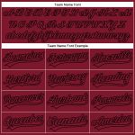 Personalized Golf Polo Shirt - Crimson Black Performance Vapor for Men Personalized Crimson Black Performance Vapor Golf