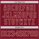 Personalized 3D Abstract Splatter Grunge Art Crimson City Baseball Jersey Personalized Crimson City Cream 3D Abstract Splatter
