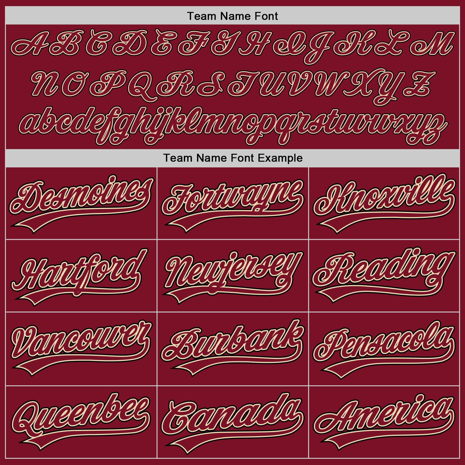 Personalized Crimson Cream-Black Authentic Baseball Jersey Team Custom Name and Number Custom Name and Number Authentic Baseball Jersey in Crimson Cream-Black - Personalized Team Apparel Personalized Crimson - Image 4