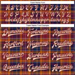 Personalized Classic Western Plaid Bomber Jacket 3D Pattern Crimson Cream Black Full-Snap Varsity Letterman Personalized