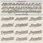 Personalized Crimson Cream Black Fashion Baseball Jersey - Split Design Personalized Crimson Cream-Black Split Fashion Baseball