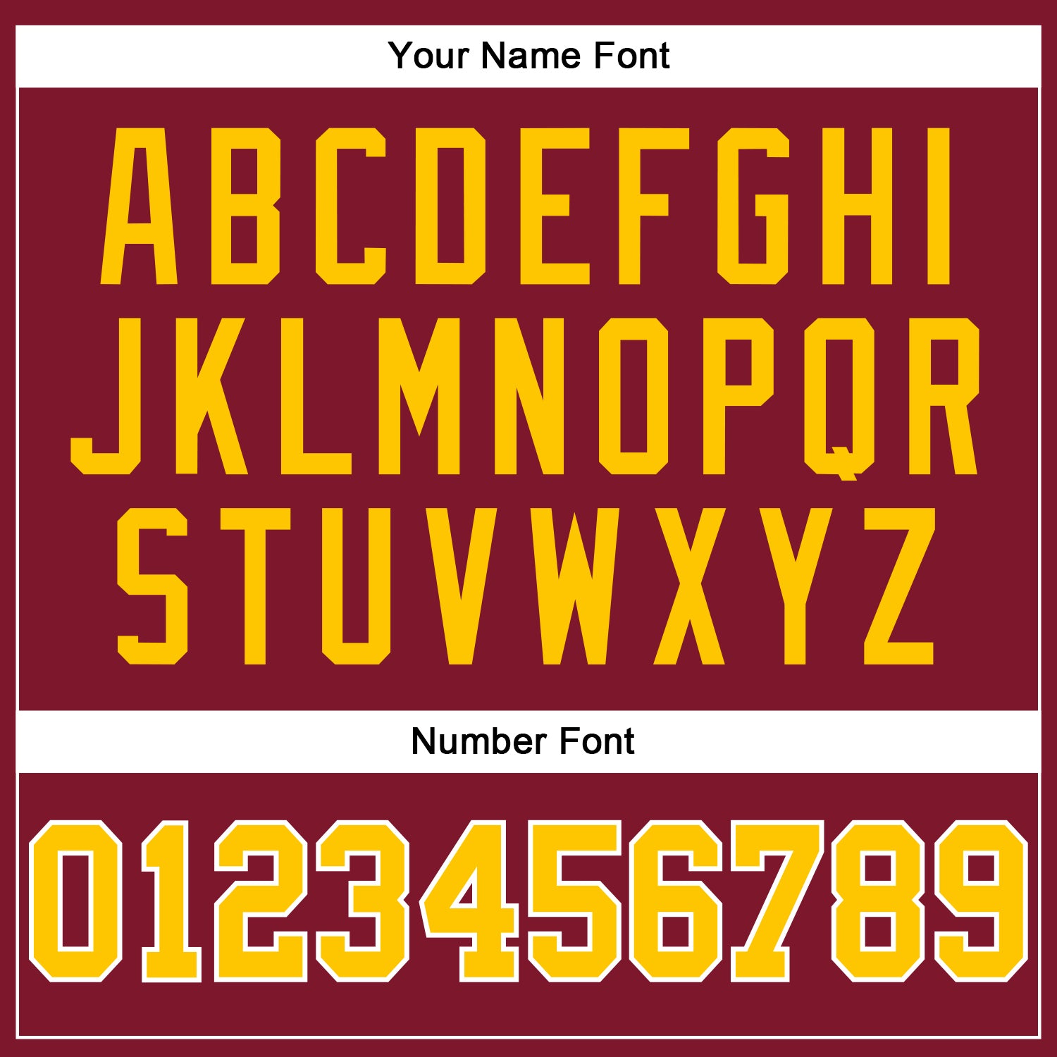 Personalized Baseball Jersey in Crimson Gold and White - Sleeveless Design Personalized Crimson Gold-White Sleeveless Baseball - Image 4