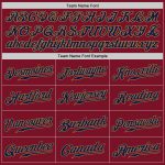 Personalized Baseball Jersey in Crimson, Navy, and Old Gold - Custom Team Wear Personalized Crimson Navy-Old Gold Baseball