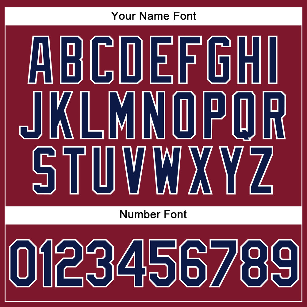 Personalized Crimson Navy White Golf Polo Shirt - Performance Vapor Design Personalized Crimson Navy-White Performance Vapor - Image 5