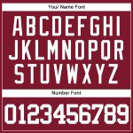 Custom Name Number Crimson White Baseball Jersey - Authentic Team Apparel Personalized Crimson White Authentic Baseball Jersey