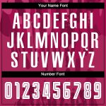Custom Name and Number Soccer Jersey - Personalized Crimson White Away Sublimation Uniform Personalized Crimson White Away
