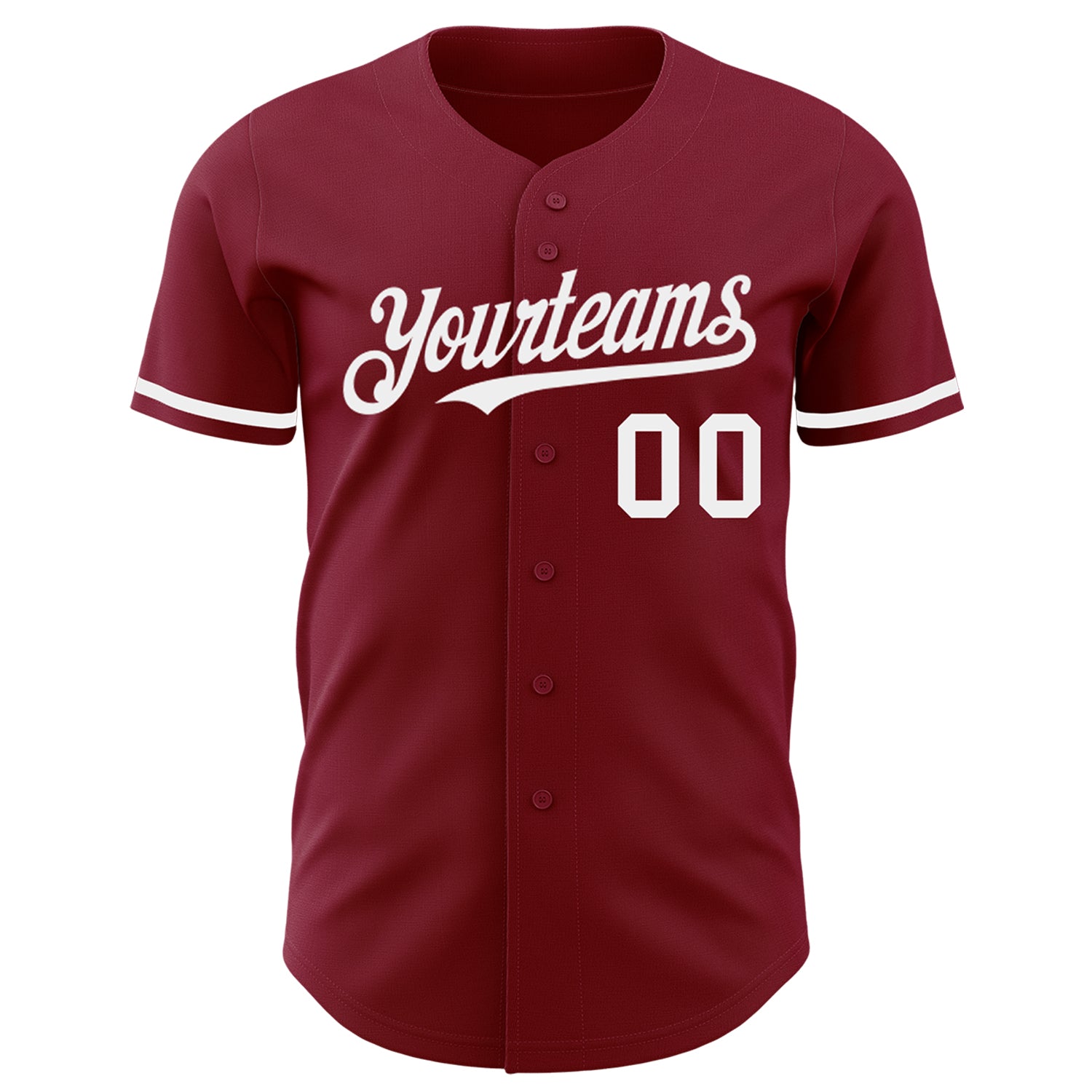 Custom Crimson White Baseball Jersey - Personalized Sports Apparel Personalized Crimson White Baseball Jersey - Image 2