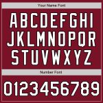 Custom Name and Number Baseball Jersey - Personalized Crimson White-Black Authentic Raglan Sleeves Personalized Crimson White-Black