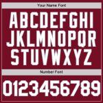Custom Name Number Authentic Crimson White-Gray Baseball Jersey Sleeveless Team Personalized Crimson White-Gray Authentic