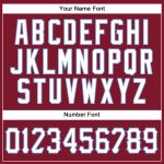 Custom Name and Number Personalized Crimson White-Light Blue Baseball Jersey - Authentic Sleeveless Design Personalized Crimson