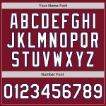 Custom Name Number Crimson White-Navy Varsity Letterman Bomber Jacket - Personalized Full-Snap Team Jacket Personalized Crimson