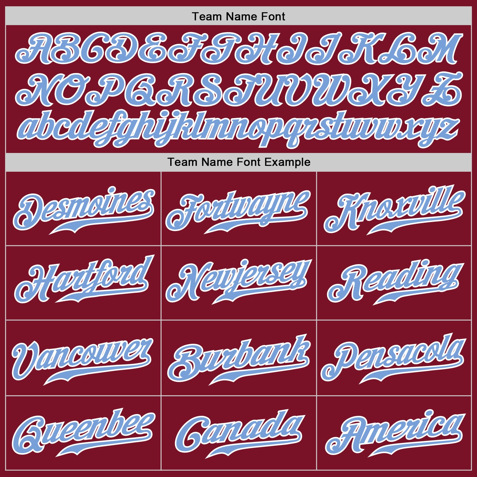 Personalized Crimson White Pinstripe Light Blue-White Authentic Baseball Jersey Team Custom Name and Number Custom Personalized Baseball Jersey with Crimson White Pinstripe in Light Blue and White - Authentic Team Name & Number Personalized - Image 5