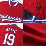 Custom Team Bomber Jacket with Name and Number in Crimson White-Royal Varsity Style Full-Snap Letterman Personalized Crimson