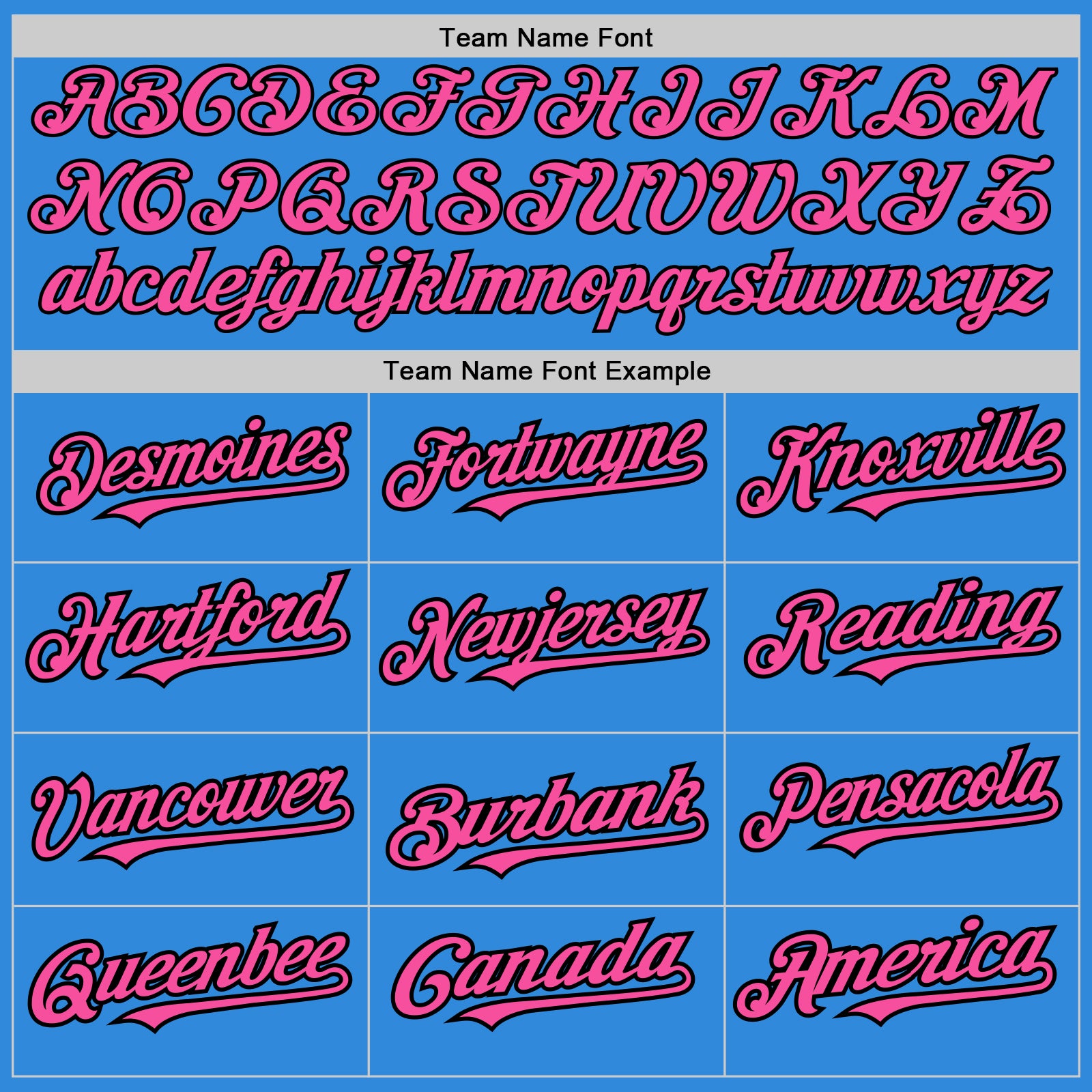 Personalized Electric Blue Black Pinstripe Pink Two-Button Unisex Softball Jersey Team Custom Name and Number Custom Electric Blue Black Pinstripe Softball Jersey with Name and Number - Unisex Two-Button Design Personalized Electric - Image 4