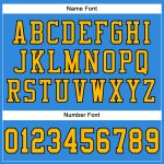 Custom Electric Blue Gold-Black Mesh Football Jersey with Personalized Name and Number - Authentic Team Gear Personalized