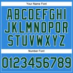 Personalized Electric Blue Green White Baseball Jersey for Men and Women Personalized Electric Blue Green-White Baseball