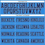 Personalized Electric Blue Navy Gray Teal Football Jersey Mesh Wear Personalized Electric Blue Navy Gray-Teal Mesh Football