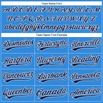 Personalized Electric Blue Navy White Baseball Jersey for Men and Women Personalized Electric Blue Navy-White Baseball Jersey