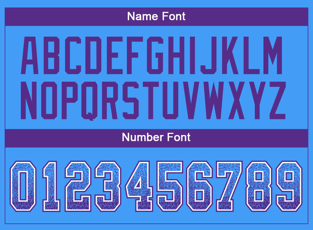 Personalized Electric Blue Purple-White Mesh Drift Fashion Football Jersey Team Custom Name and Number Custom Electric Blue Purple-White Mesh Drift Football Jersey with Personalized Name and Number Personalized Electric Blue - Image 4