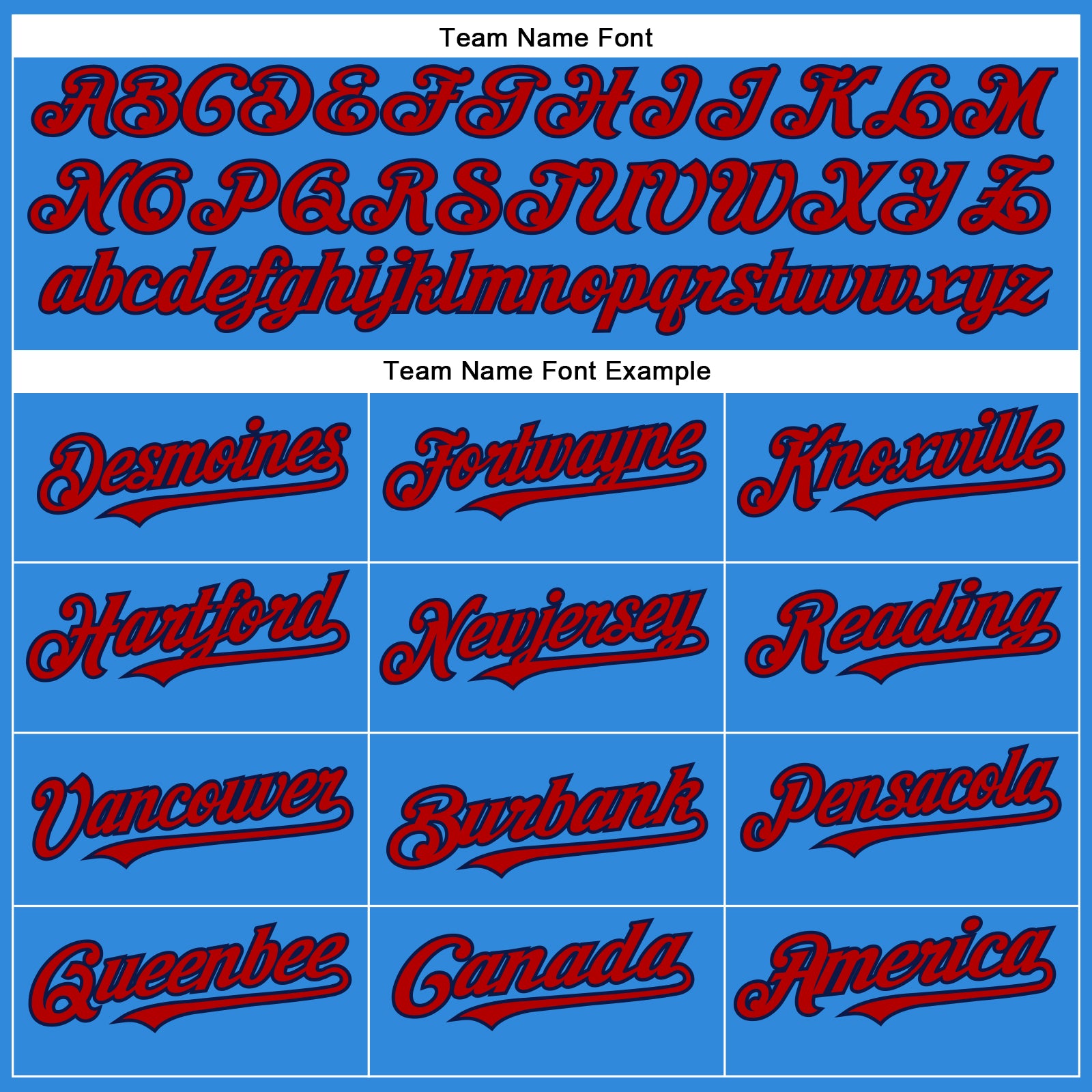 Personalized Electric Blue Red Navy Baseball Jersey for Men - Customizable Sports Apparel Personalized Electric Blue Red-Navy - Image 4