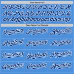 Personalized Electric Blue Baseball Jersey with Custom Name & Number - Royal-White Line Authentic Team Apparel Personalized