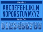 Electric Blue Royal-White Personalized Mesh Drift Football Jersey for Fashion Fans Personalized Electric Blue Royal-White
