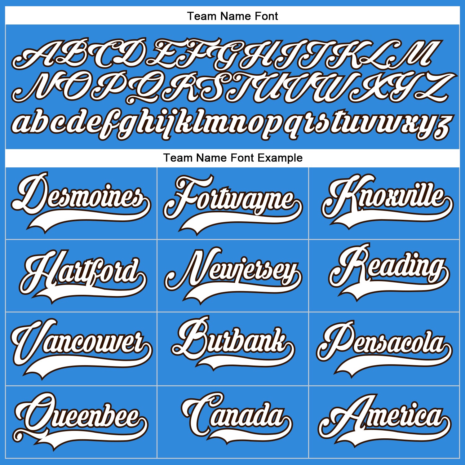 Personalized Electric Blue White Brown Hockey Lace Jersey for Men and Women Personalized Electric Blue White-Brown Hockey - Image 4