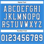 Electric Blue White-Navy Personalized Football Jersey - Custom Mesh Jersey Personalized Electric Blue White-Navy Mesh Football