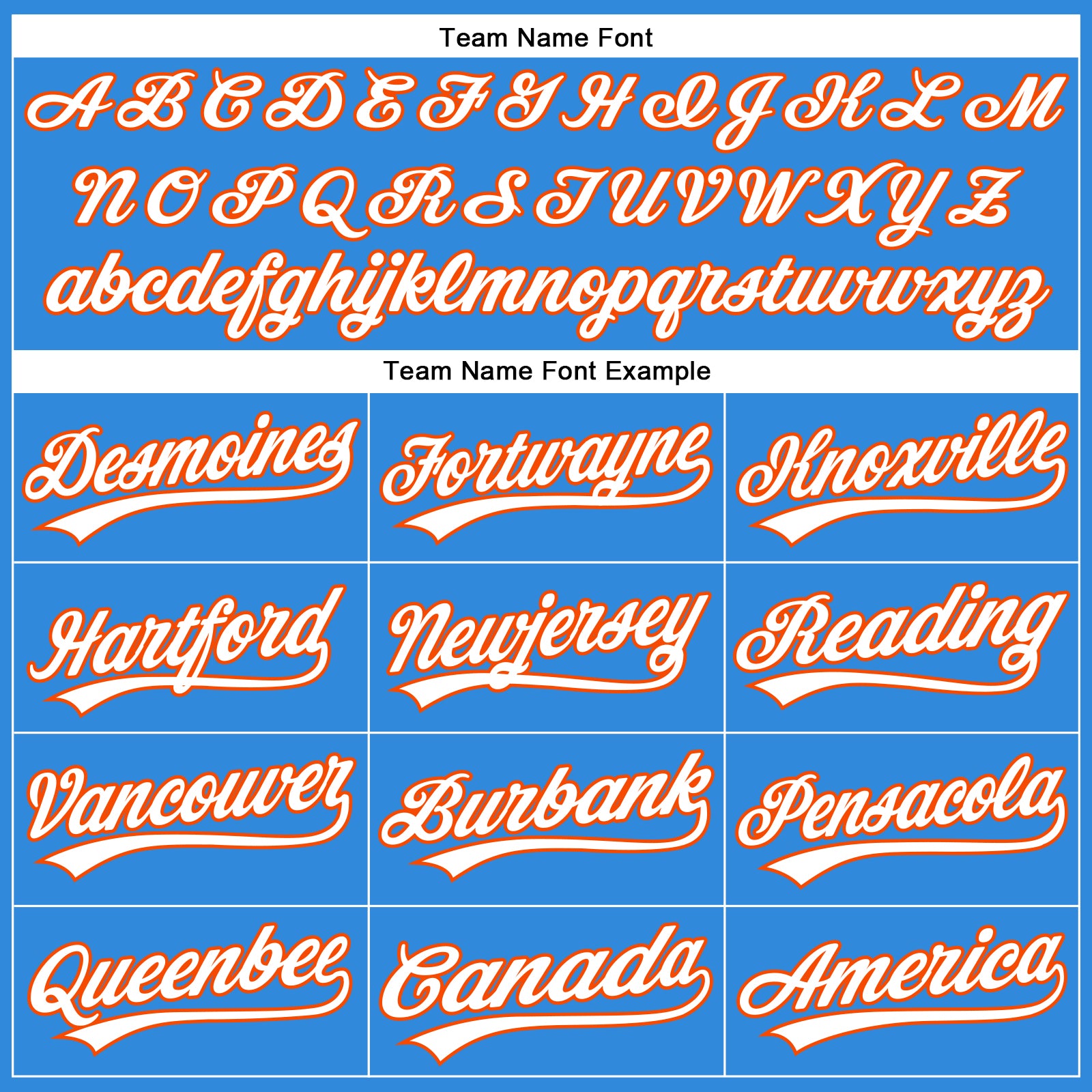 Personalized Electric Blue and White-Orange Baseball Jersey for Men and Women Personalized Electric Blue White-Orange Baseball - Image 4