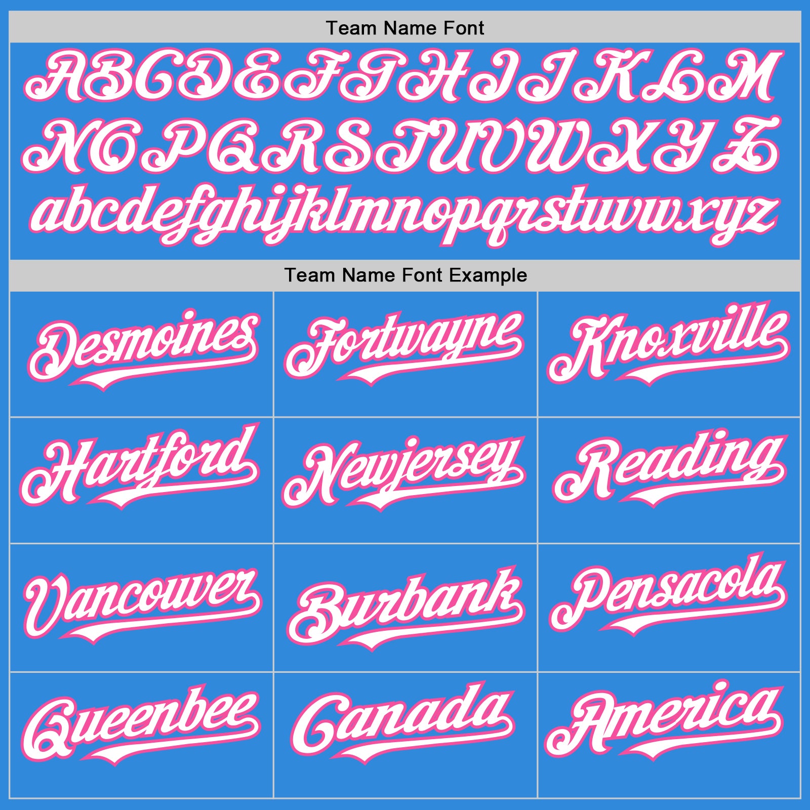 Personalized Electric Blue Pink Baseball Jersey - 3 Color Options, Arm Shapes Personalized Electric Blue White-Pink 3 Colors - Image 5