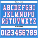Electric Blue White Pink Personalized Mesh Football Jersey Personalized Electric Blue White-Pink Mesh Football Jersey