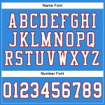 Electric Blue White-Red Personalized Football Jersey - Custom Sports Apparel Personalized Electric Blue White-Red Mesh Football