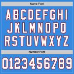 Personalized Electric Blue White Red Throwback Football Jersey Mesh Personalized Electric Blue White-Red Mesh Throwback Football