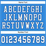 Custom Authentic Football Jersey with Personalized Name and Number - Electric Blue White-Royal Mesh Personalized Electric