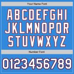 Custom Team Name Number Royal-Red Electric Blue White Bomber Varsity Letterman Jacket Full-Snap Personalized Personalized