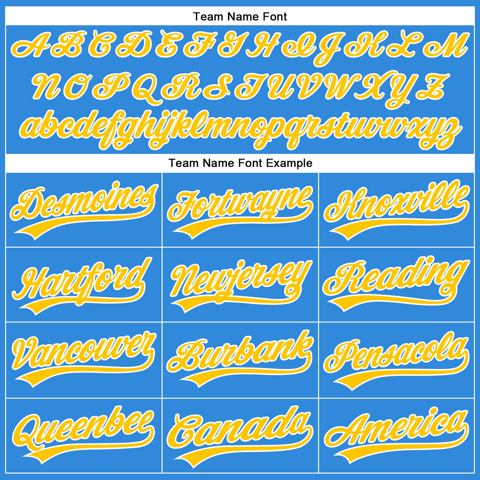Personalized Electric Blue and Yellow Baseball Jersey - Custom Team Uniform Personalized Electric Blue Yellow-White Baseball - Image 4